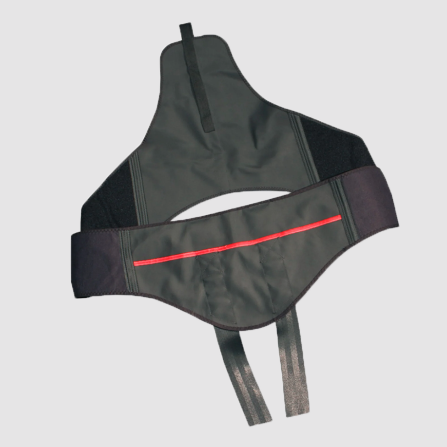 Lumbar traction belt