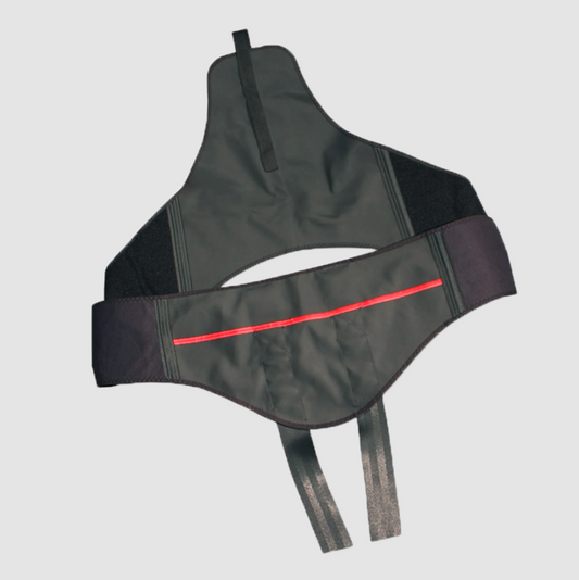 Lumbar traction belt